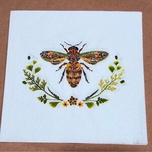 Dinner (7)****** individual paper napkin with bee ,cows &more